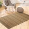 Homeroots 8 x 10 ft. Tan & Gray Bohemian Striped Area Rug 395607 - alternate 5